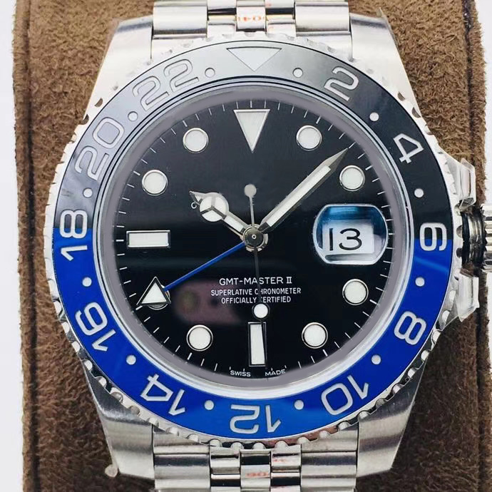 

4 types 3866 Automatic Mechanical Movement 116710 GMT Watches Black Ceramic Sapphire Dial Master 2 Jubilee Bracelet Watch Mens With Original box