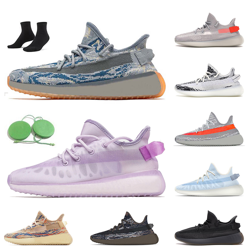 

2021 Fashion Kanye West Running Shoes Top Quality ADDS Yeezys 350 V2 Yeezy Max Oat Rock Blue Purple Mono Ice Off Black White Static Reflective Trainers Sneakers, C29 ash stone 36-48