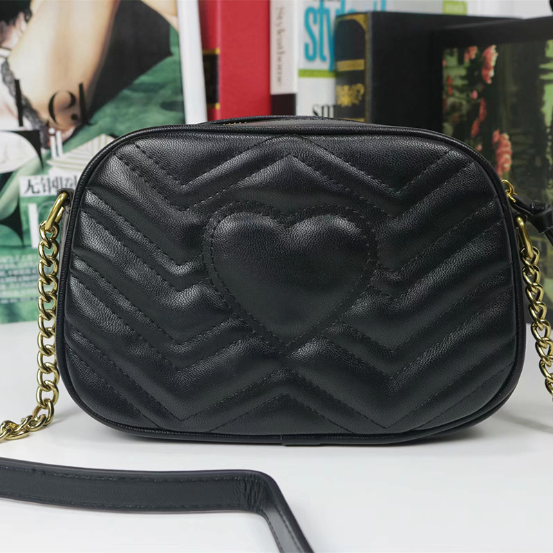 

2021 Fashion Designer Bags womens Crossbody bag Shoulder Letter Handbags luxurys G designers ladies purse gold Chains Cross Body Clutch wholesale, White