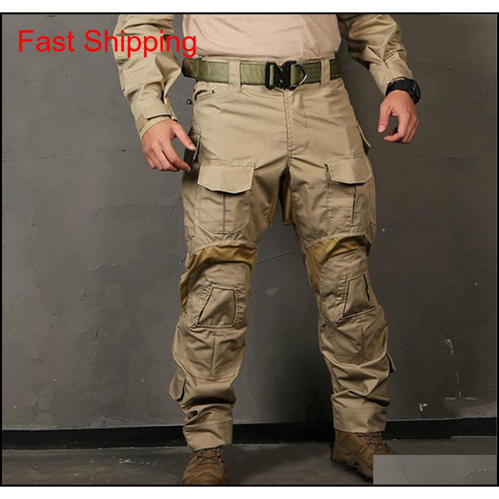 

Clothing Gear Emersongear G3 Hunting Mil Trousers Tactical Combat Pants With Knee Pads Emerson Drop Delivery 2021 Wdcdb, Black;green