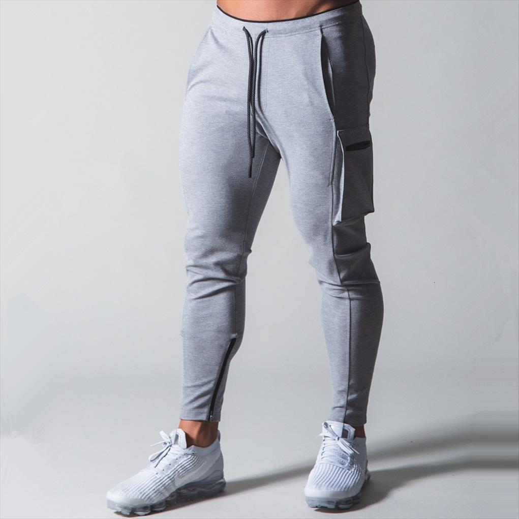 

cotton casual skinny joggers women pant sweatpants autumn solid trousers male trackpants gym fitness workout bodybuilding bottoms, Black