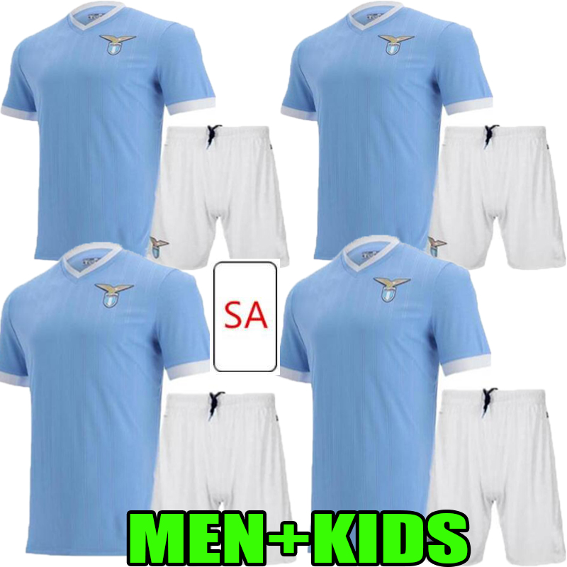 

21 22 Lazio home soccer Jerseys maglie 2021 2022 IMMOBILE LUIS BASTOS SERGEJ J.CORREA ACERBI BADELJ LUCAS MARUSIC men  kit full sets football shirts, 2021;home