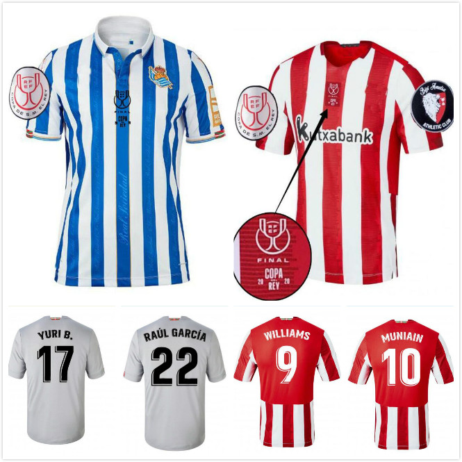 

2021 Real Sociedad bilbao Soccer Jersey Copa del Rey final Athletic WILLIAMS MUNIAIN football shirts I.MARTINEZ RAUL GARCIA Camiseta de futb, Black;yellow