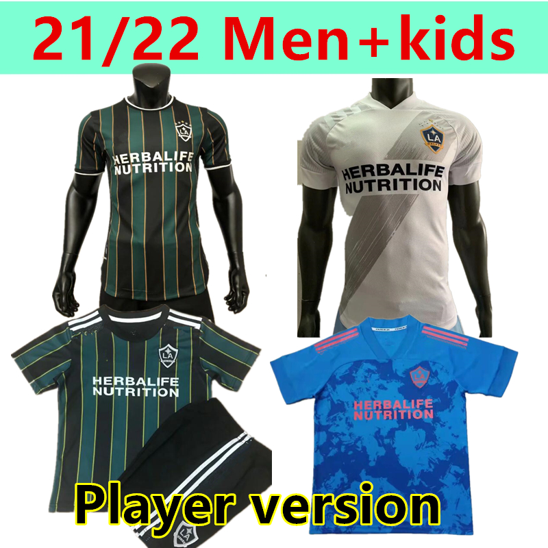 

2021 2022 LA Galaxy soccer jersey Los Angeles IBRAHIMOVIC GIOVANI COLE ALESSANDRINI CORONA Player version football kit men+kids shirts, 21/22 home player