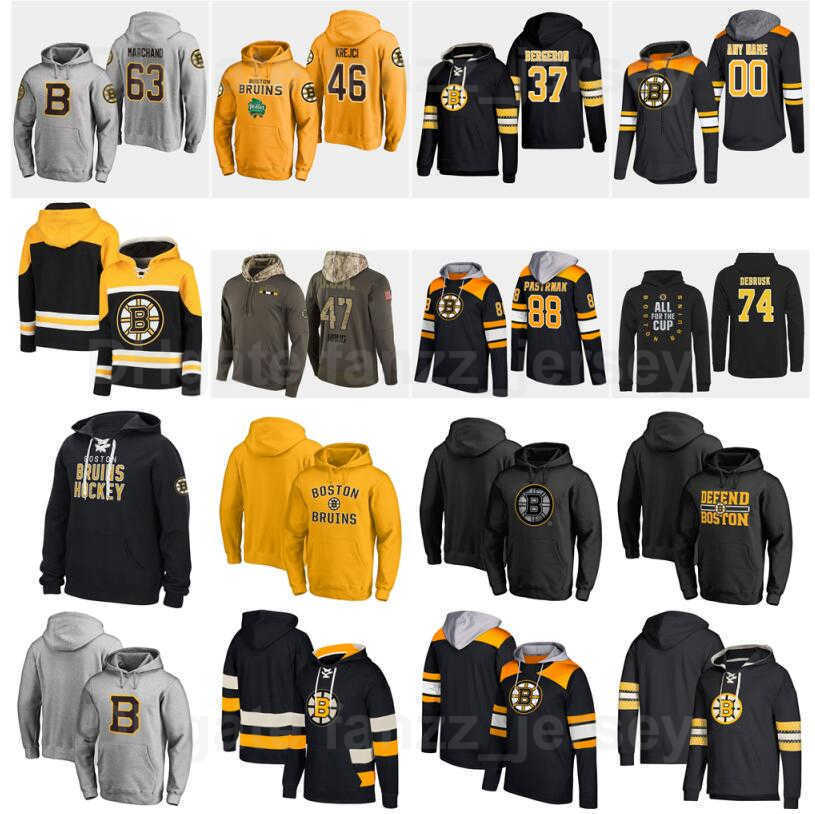 

Man Woman Youth Pullover Boston Bruins Hoody Hockey Jackets 37 Patrice Bergeron Sweatshirts 73 Charlie McAvoy Hoodies Jake DeBrusk Hooded, 51