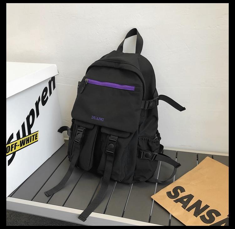 

Men's Fashion Trend Street Korean Casual Large-capacity Backpack