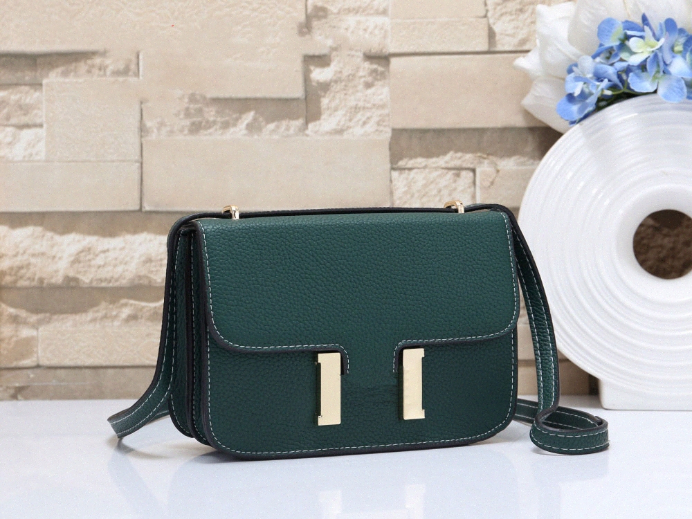 

Messenger bag handmade 7A ladies luxury designer bags 2021 classic fashion cowhide flap leather one-shoulder wallet pocket plaid clutch Cons