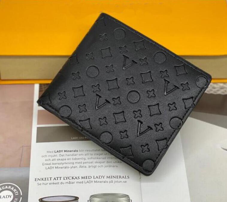 

High Quality Luxurys Designers Wallets Purse Bag Short Victorine Wallet Embossed Monograms Empreinte Classic Pallas Card Holder Zippy Coin Purses no box, Multi