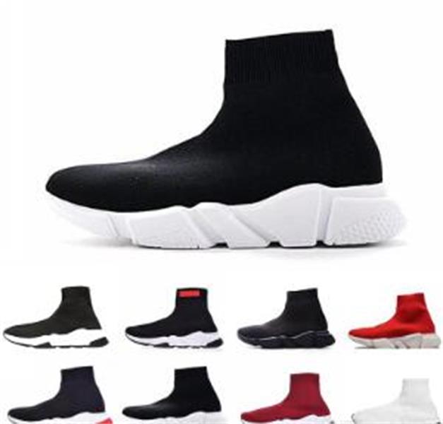 

Top Fashion 2021 Luxury Sock Shoes Women Mens Casual Shoes Black Yellow Triple White vintage Flat Socks Boots Sneakers
