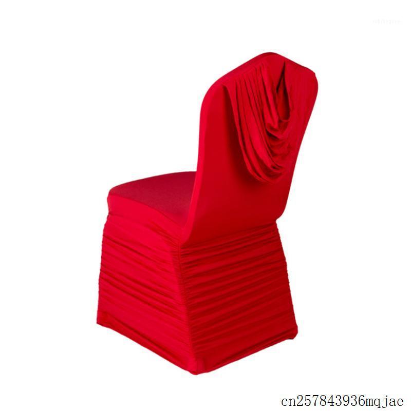 

50pcs Chair Covers Seat Home Textile For Banquet Restaurant Wedding Decoration