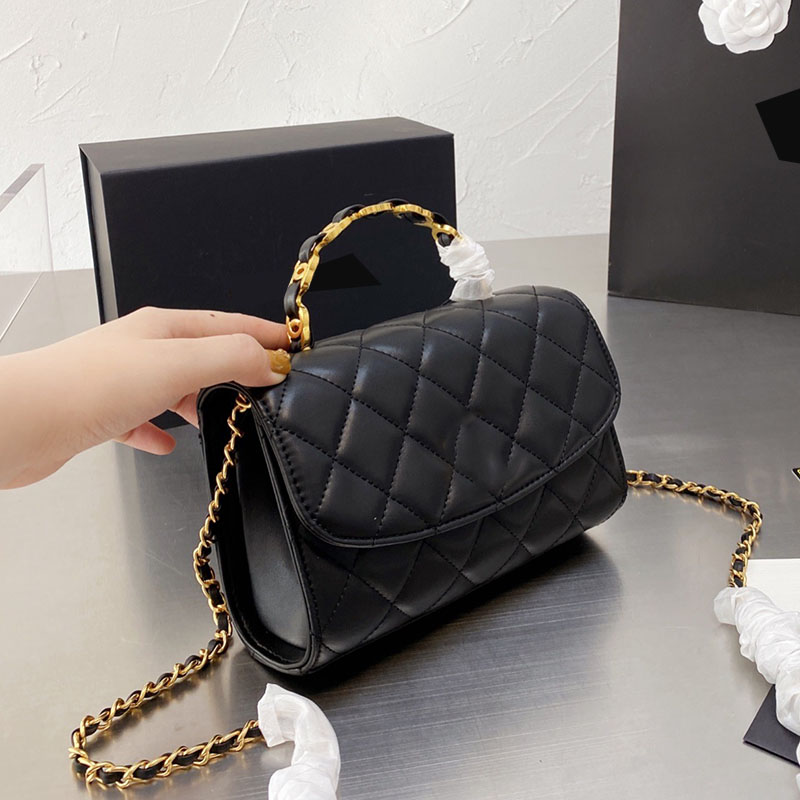 

2021Ss Summer Lambskin Top Handle Totes Bag Luxury Designer Matelasse Chain Crossbody Classic Flap Vintage Multi Pochette Messenger Edition
