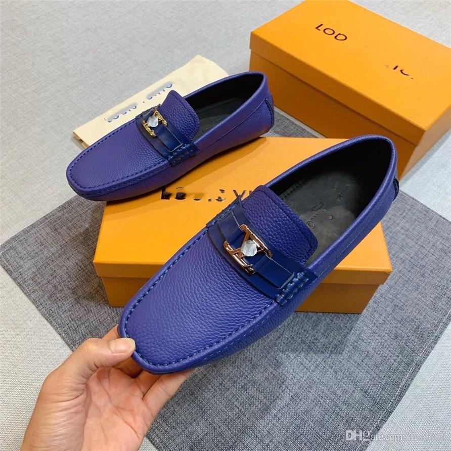 

LOAFERS GENUINE LEATHER SHOE MAN Oxford SHOESs For MEN's Formal LUXURY Dress DESIGNER SHOES MEN High Quality Sapato Masculino Social 20, #02