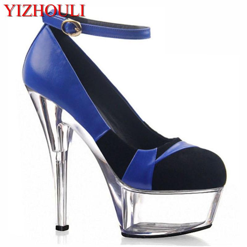 

Women Wear High Heels, Sexy Roman-style High-heeled Pumps, And Dance Shoes 15cm Dress, Black