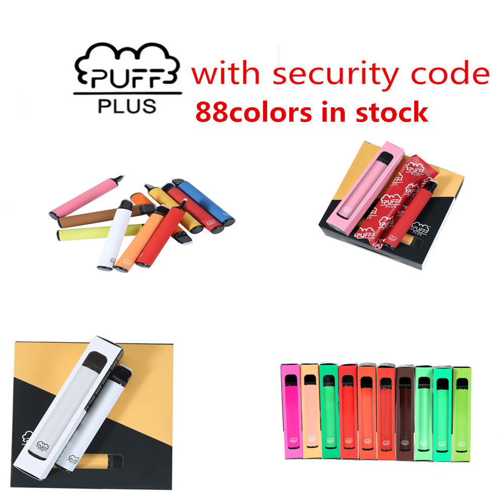 

Puff Plus Disposable Vapes E-cigarettes Device 550mAh Battery 800 Puffs 3.2ml Pod Pre-Filled Pods Stick Portable Vapor Vape 80+Colors