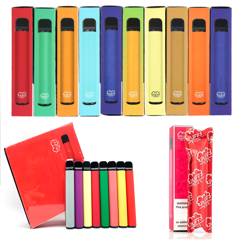 

discount Puff Bar Plus Disposable Vape Pen Kits 800 Puffs cigarettes 550mAh Battery 3.2ML Vapor Pod Device eCigs Puffbars Vapes