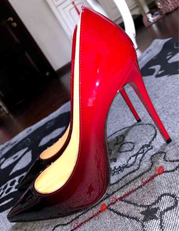red sole heels cheap
