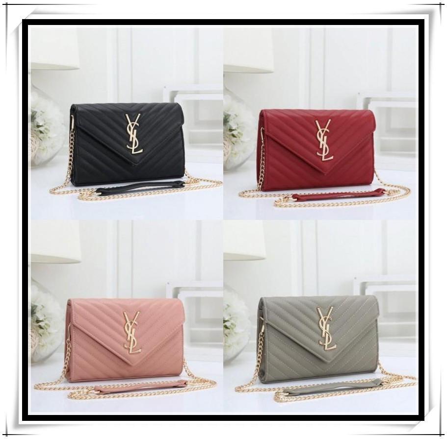 

2021 Fashion Women Shoulder Purse Handbags Luxurys Designer Messenger Bags Wallet Tote Bag YSL LV LOUIS BAG VITTON 8866, Golden;silver