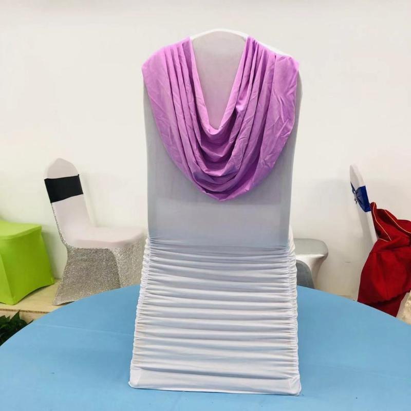 

Chair Covers White Spandex Swag Back Cover Event And Party Supplies