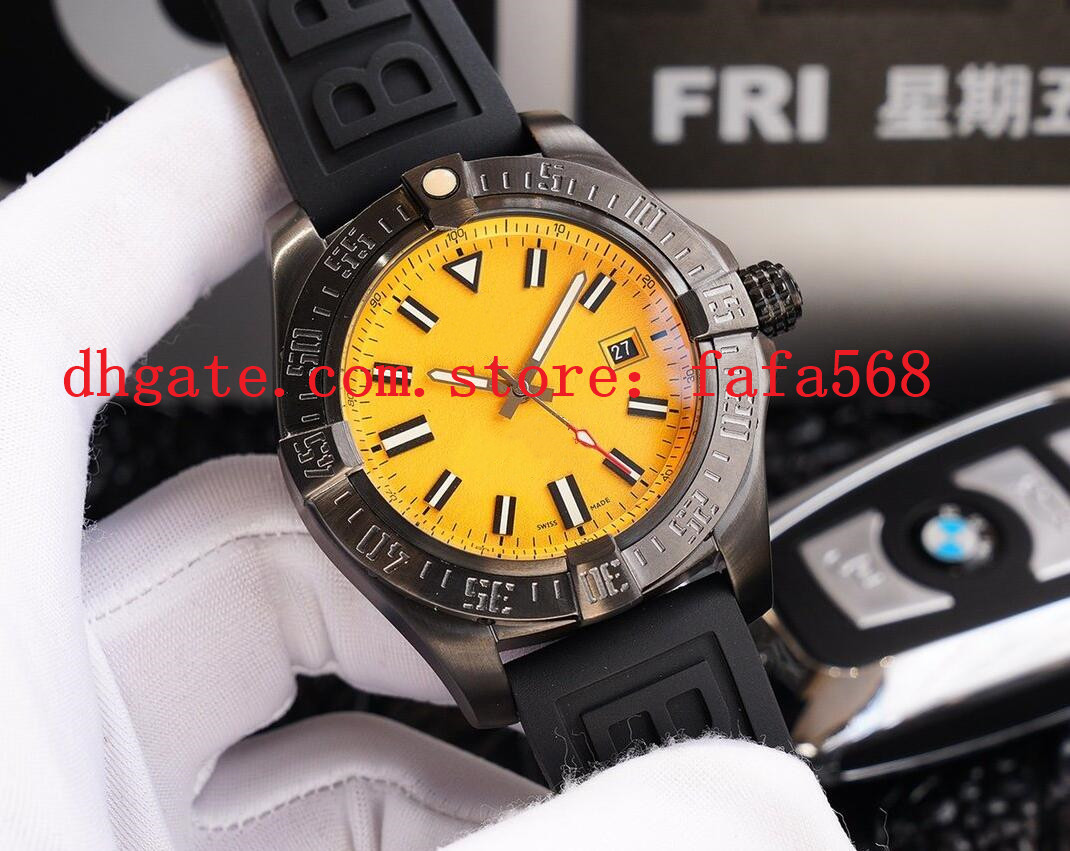 

fafa568 Hottest Watch Blackbird 44mm Black Titanium Male V1731110 Automatic Fashion Men's Watches Wristwatch 0129, Only box.no watch