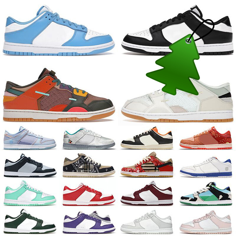 

2022 og mens women designer dunks shoes unc black white scrap sea glass SB Skate Ice Union Blue Coast Green Glow Mens Fashion Trainers Outdoor, C29 green glow 36-45