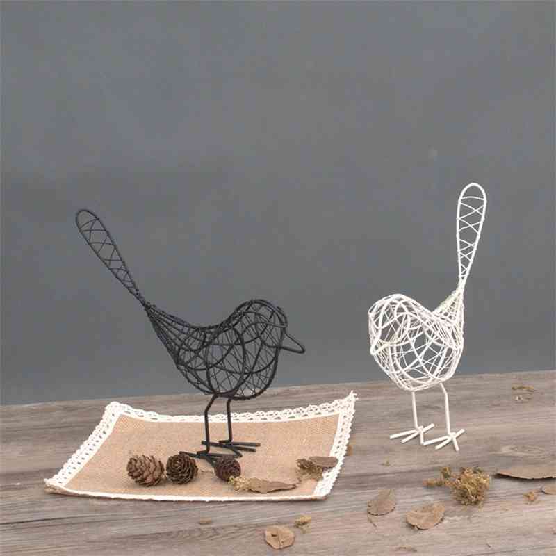 

American iron bird model office crafts creative home accessories wine cabinet decoration