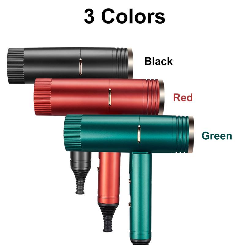 

Electric Hair Brushes Portable Dryer Fast Drying Hairdryer Foldable Blow / Cold Wind 1 Diffusion Nozzle + Collecting