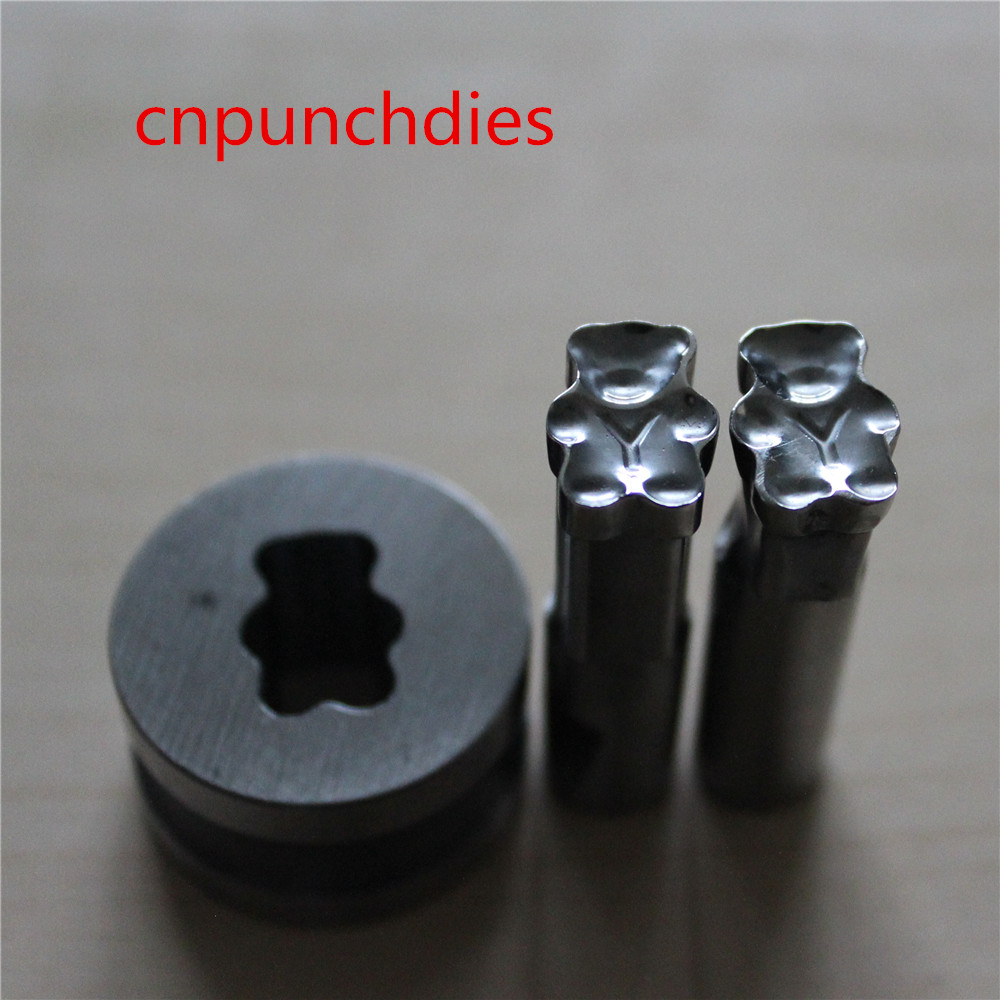 

Candy Tools shaped 3D Bear calcium lab supply Milk TDP Tablet Die Punch Mold Mould Set Customization Cut Cast Press For Machine TDP-0/TDP1.5 or TDP5