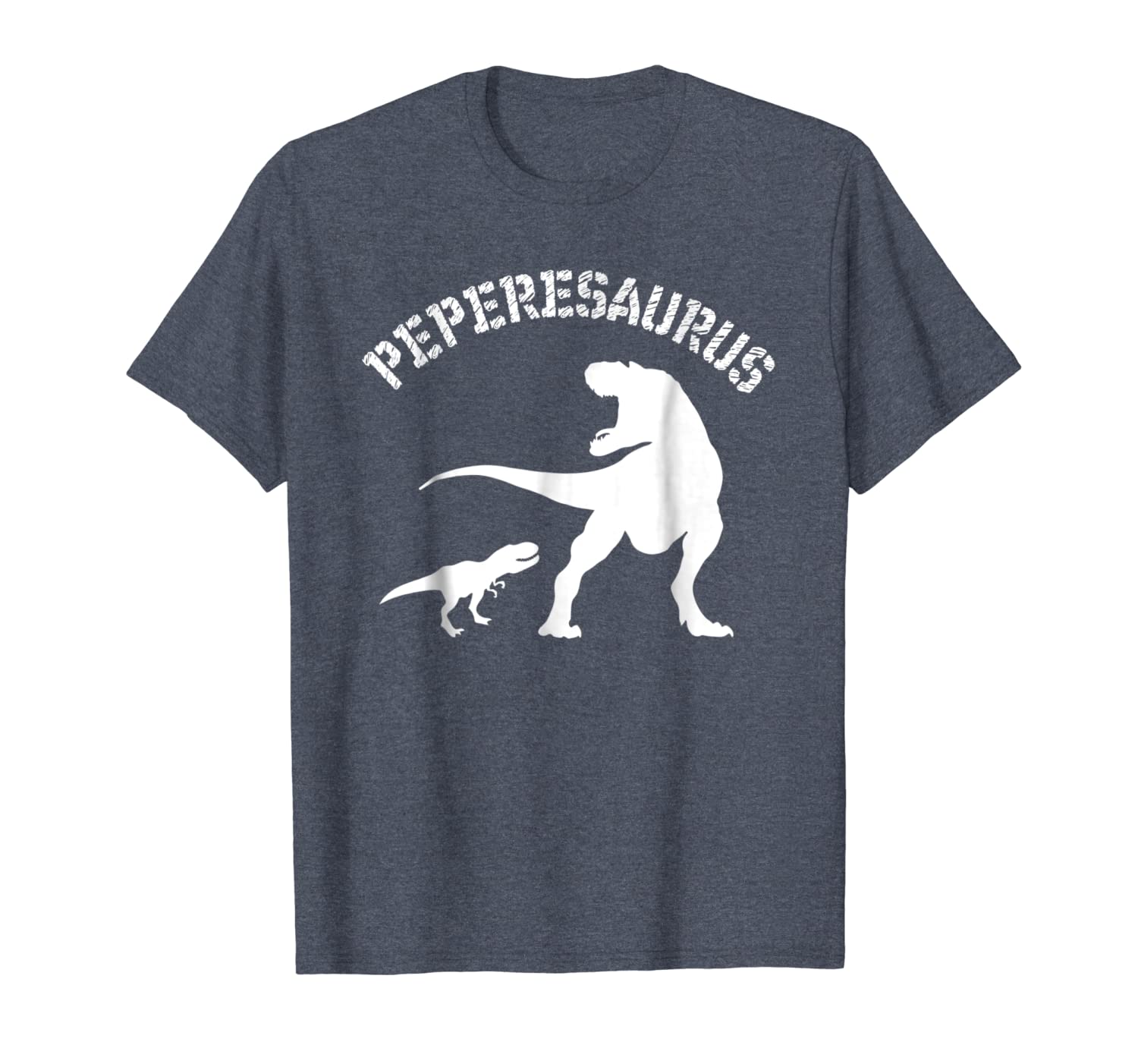 

peperesaurus pepere saurus t rex t shirt fathers day gifts, White;black