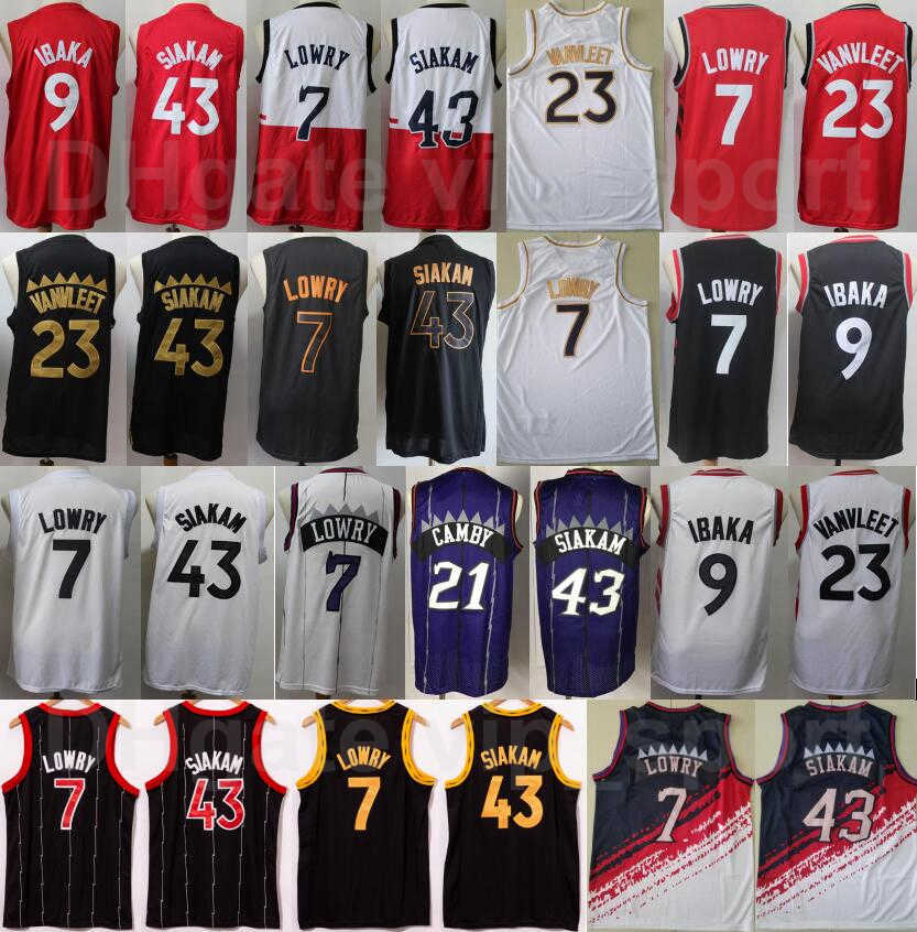

Me Basketball Pascal Siakam Jersey 43 Fred VanVleet 23 Kyle Lowry 7 Serge Ibaka 9 Marcus Camby 21 Edition Earned City Vintage Purple, Only 7 and 43