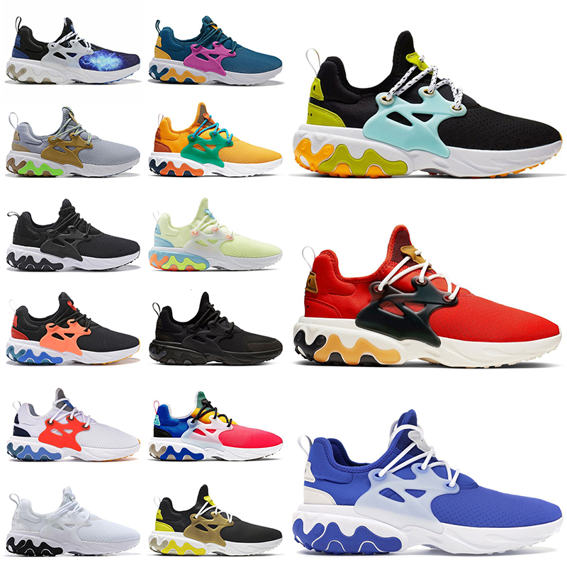 

Fashion React Prestoes Mens Running shoes Strawberry Shake DHARMA Breakfast Triple Black White Hyper Barely Volt Women Sports Trainers Sneakers
