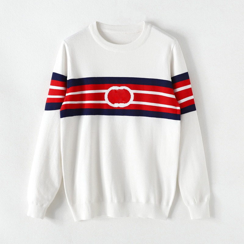 

2021 Herbst und Winter Neue blaue Graffiti Intarsia Logo Pullover Importierte Strickmaschine Hoher Qualität Rundhals Sweater Pullover Männer Fashion, Black
