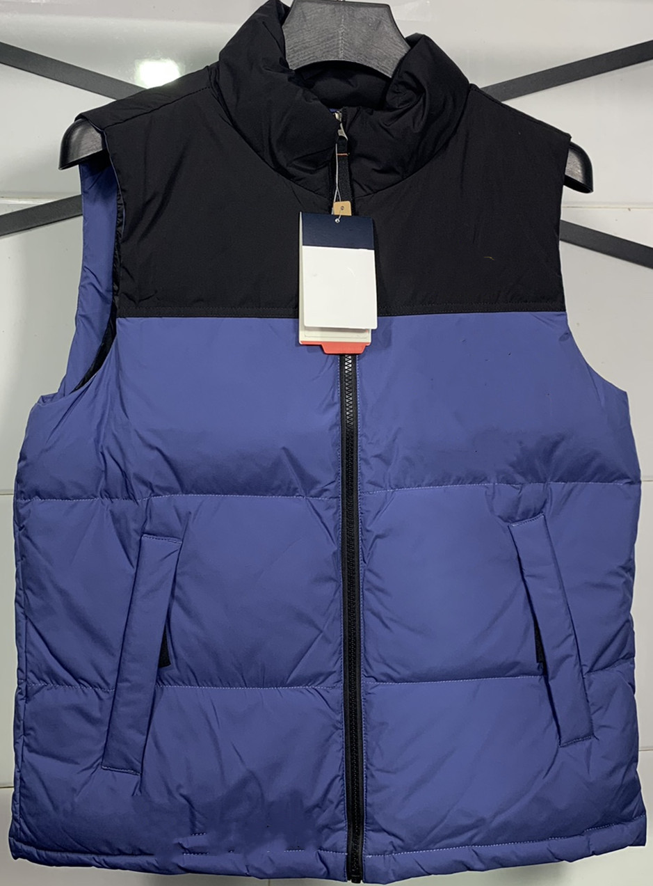 

Men' Winter North Down Vest Stand-Up Collar Designer Vests Classic Clothing Women' Warm Coat Outerwear Parkas 115 -3XL