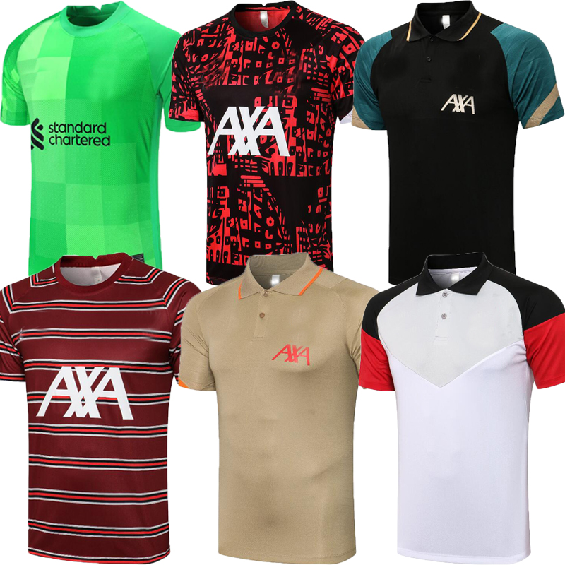 

M.SALAH Mohamed FIRMINO LVP VIRGIL A.BECKER Soccer Jerseys football shirt 20 21 22 MANE KEITA MILNER 2021 2022 Men polo training suit
