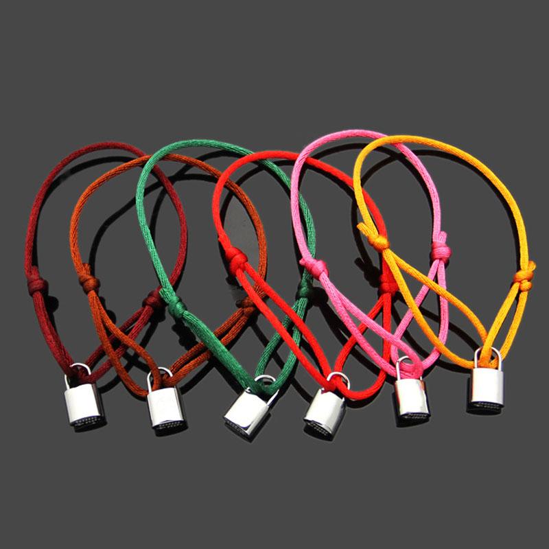 

Bangle Cuff Bracelets For Men Women Rope Weaving Simple With Logo Couple Upper Arm Accessories Stainless Steel Gift Adjustable