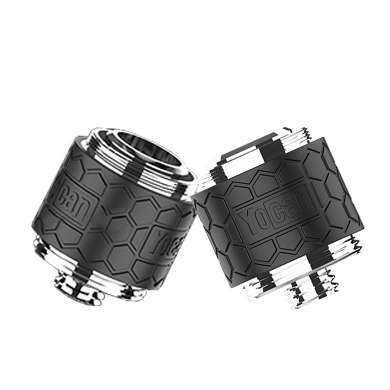 

Yocan Rex E-cigarette Coils Head Replacement Vape Core QTC Technology Quartz Triple Coil Portable Unique Honeycomb Design