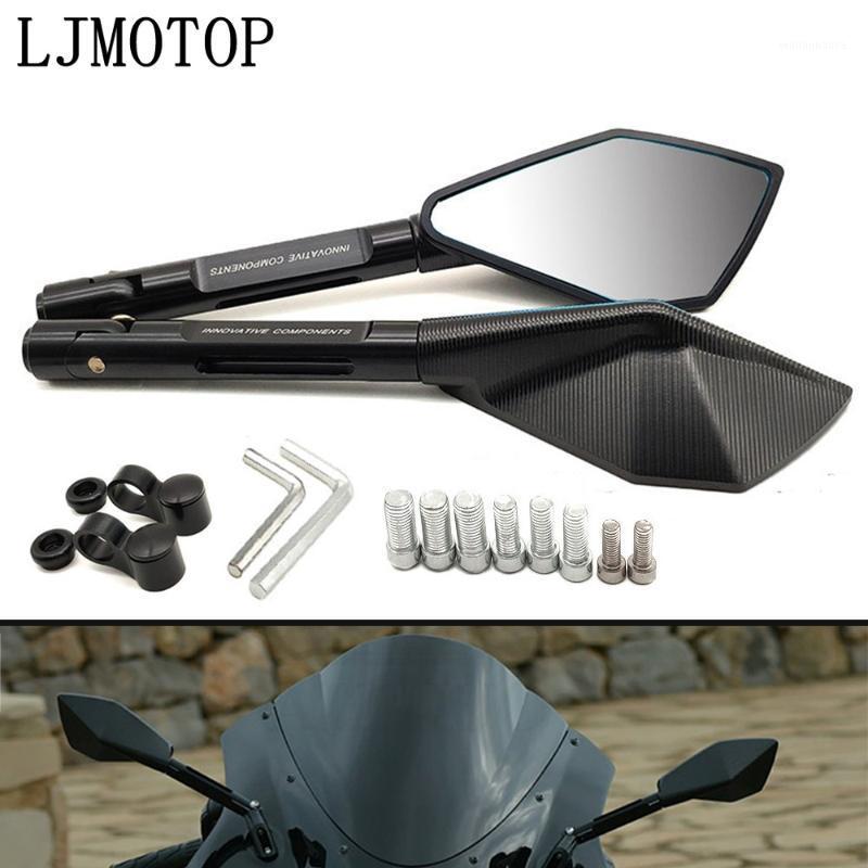 

Motorcycle Mirrors Universal Rearview Mirror Moto Side CNC Black For Gas EC2T FSE FSR EC250 EC300 TC125 TE125