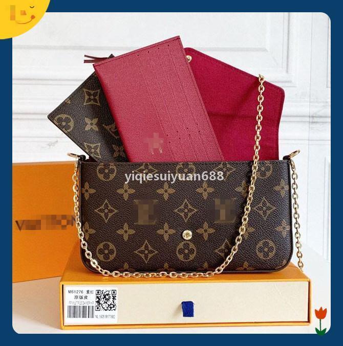 

Fashion Brand LVLOUISVITTON Bag&#132VUTTON Womens Luxurys Designers Bags Handbags Purses Shoulder Crossbody Bucket Women, Red;black