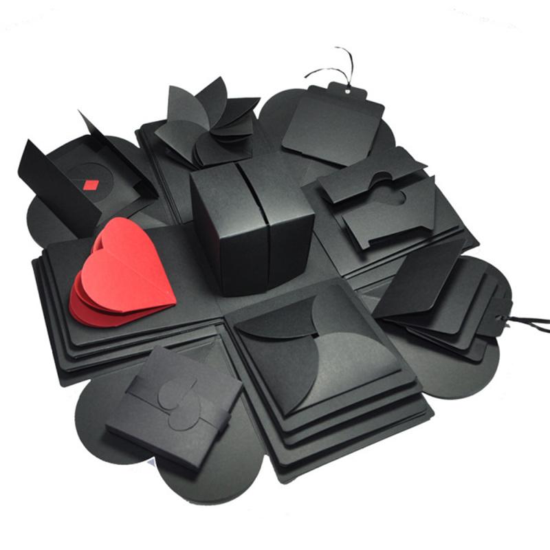 

Gift Wrap DIY Explosion Box Handmade Po Finished Product For Birthday Supplies