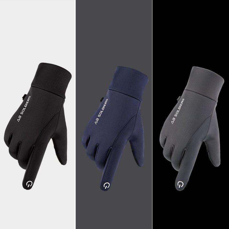 

Men Winter Keep Warm Driving Sensitive Touch Screen NON Slip Gloves for Outdoor