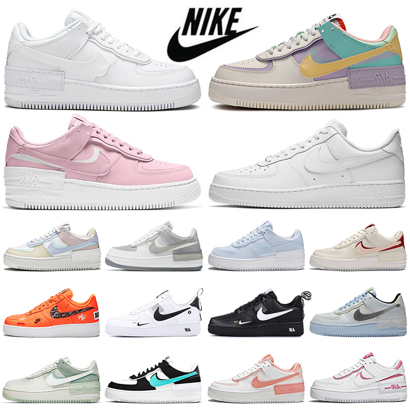 

nike air force 1 airforce one running shoes Tropical Twist Spruce Aura Triple White Utility Black Pastel af1 men women outdoor trainers platform sneakers, #17