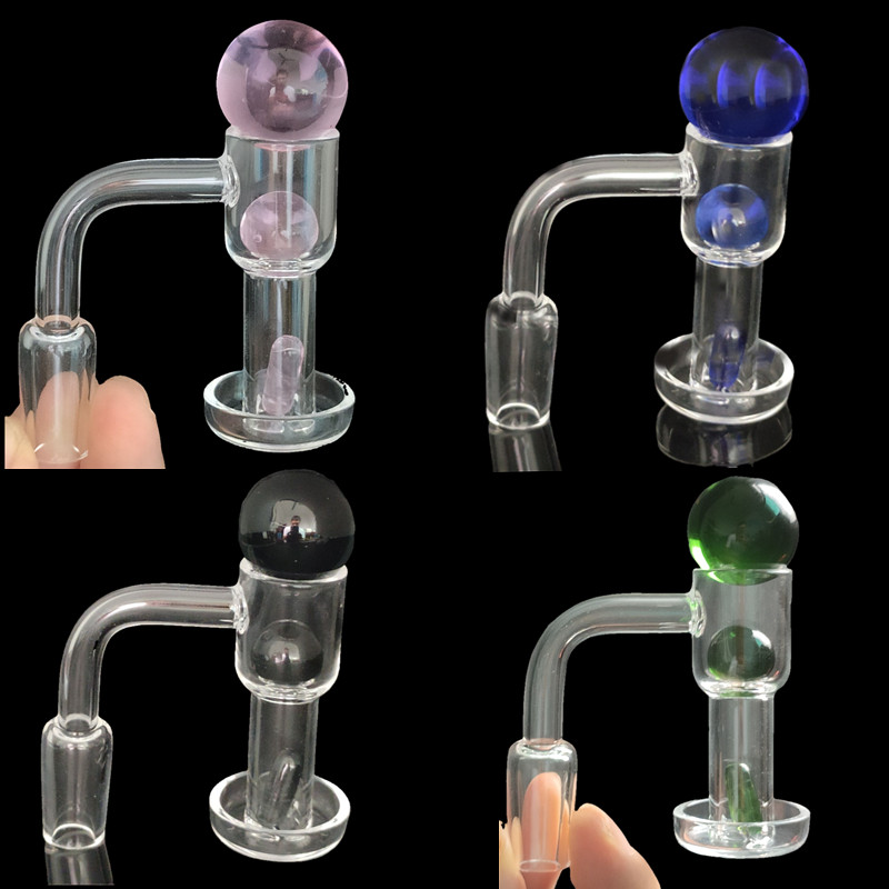 

Terp Slurper Set Quartz Banger Nail with carb cap ball Vacuum pearls pill Beveled Edge domeless oil nail for beaker bong rigs hookahs