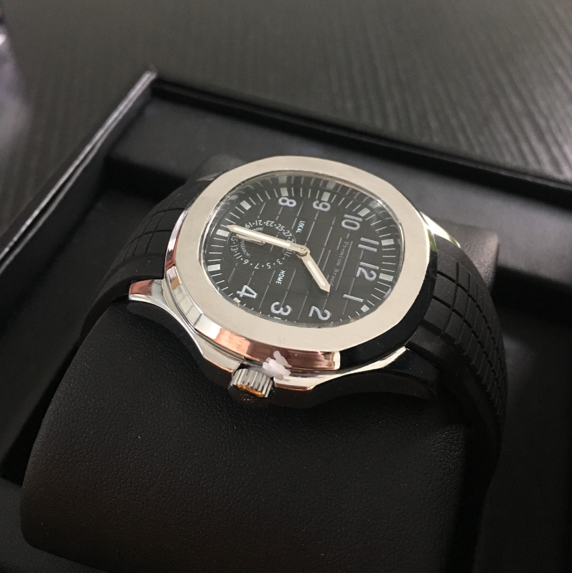 

New Brand Quartz watch men Business Casual mens watches Silicone strap P Wristwatches