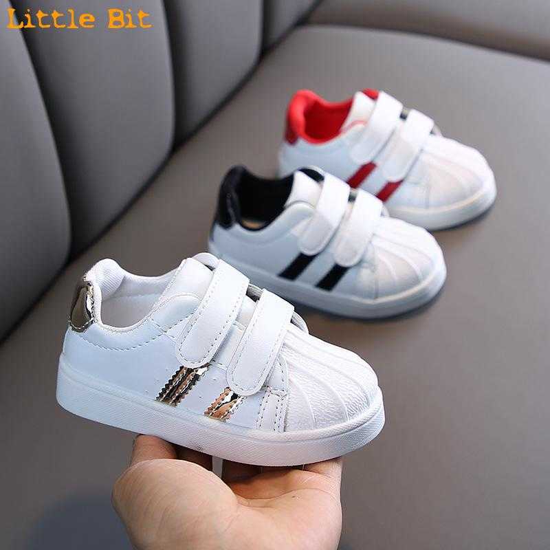 

Boys Sneakers for Kids Shoes Baby Girls Toddler Fashion Casual Lightweight Breathable Soft Sport Running Children's X0703, Gold