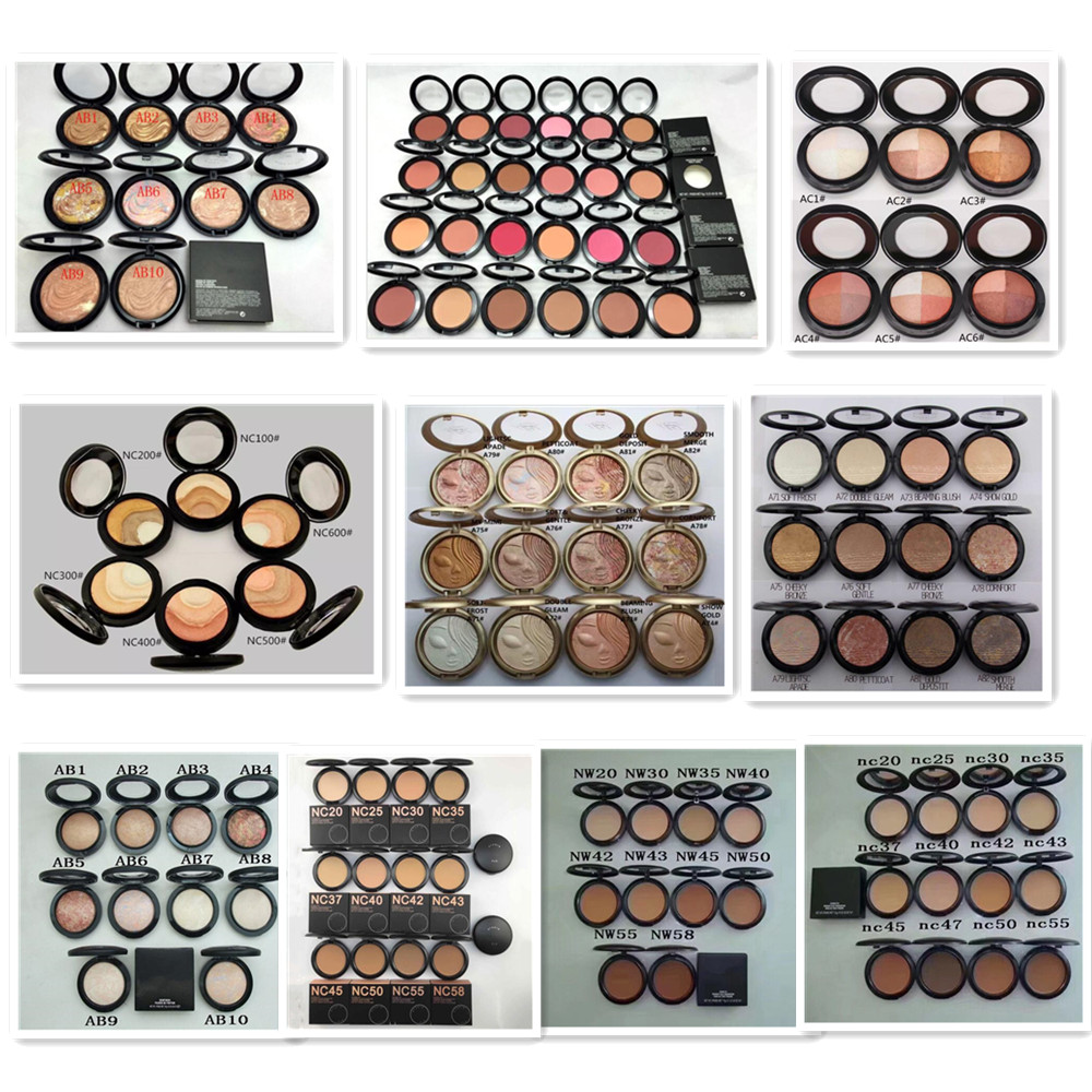 

EPACK Powder Foundation Professional Makeup Face Pressed Powder Foundation with English Name mini order Bronzers & Highlighter, Customize