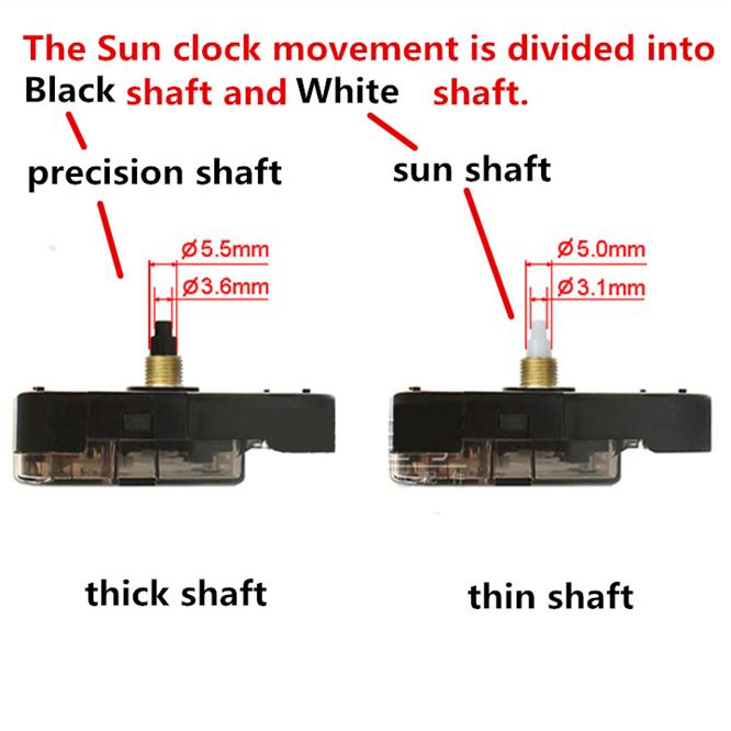 

Shaft 10 Pieces Silent High Torque Battery Quartz Clock Movement DIY Mechanism Accessaries With Hands Wall Clocks