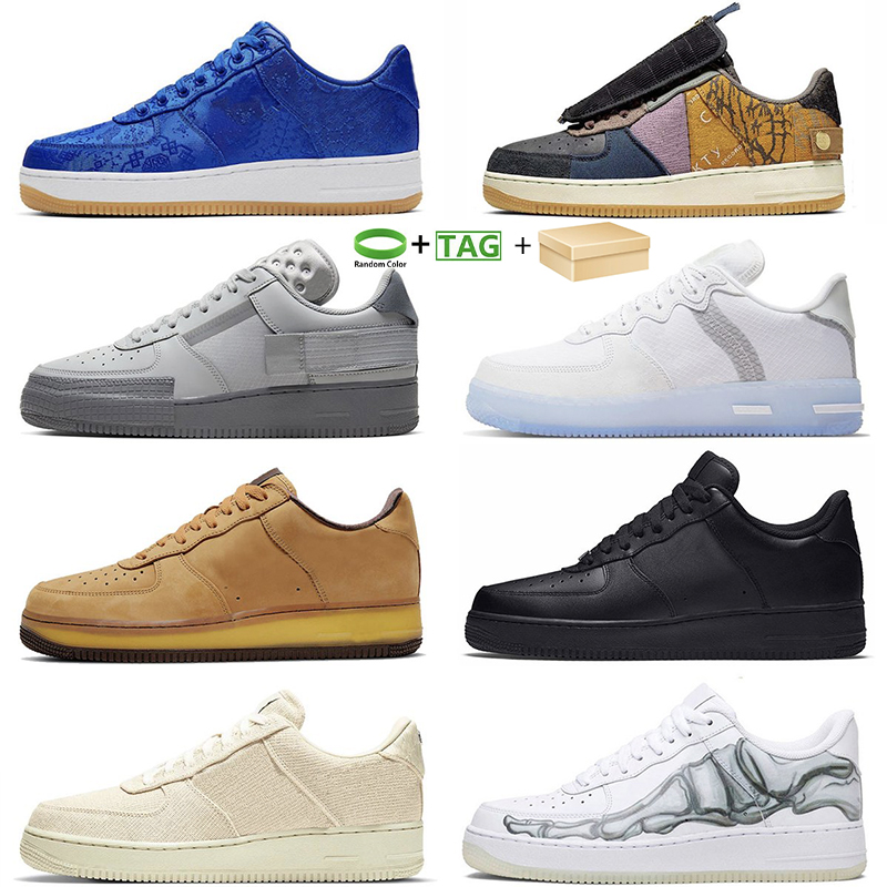 

with box af1 forces 1 Casual Shoes Womens Aire Force One Airforce Black Gum Blanche Blue Mens Low Dutch Green Shadow Women Ones Sneakers Coconut Off White sport outdoor, Socks (3 pairs)