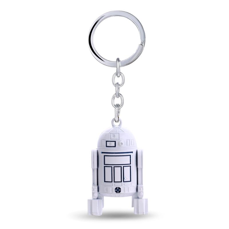 

Keychains Top Quality Jewelry Movie Robot R Two D Keychain Pendants Exquisite Cute Pattern Ornament Gift Chaveiro