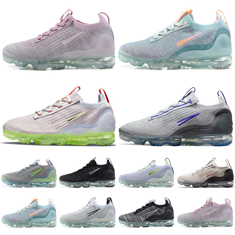 

2021 Running Shoes Men Women Trainers black Anthracite White Chilly Blue Metallic Silver Grey Neon Oreo Light Pastel Hues Outdoor Sports Sneakers Size 36-45, Color 1