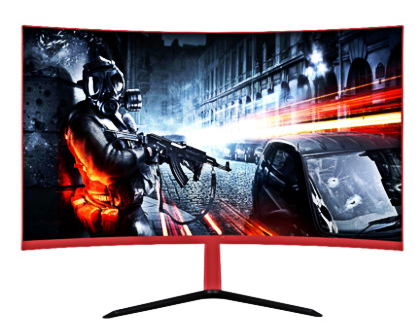 

24 inch curved led screen ips frameless 1k 75hz gaming monitor