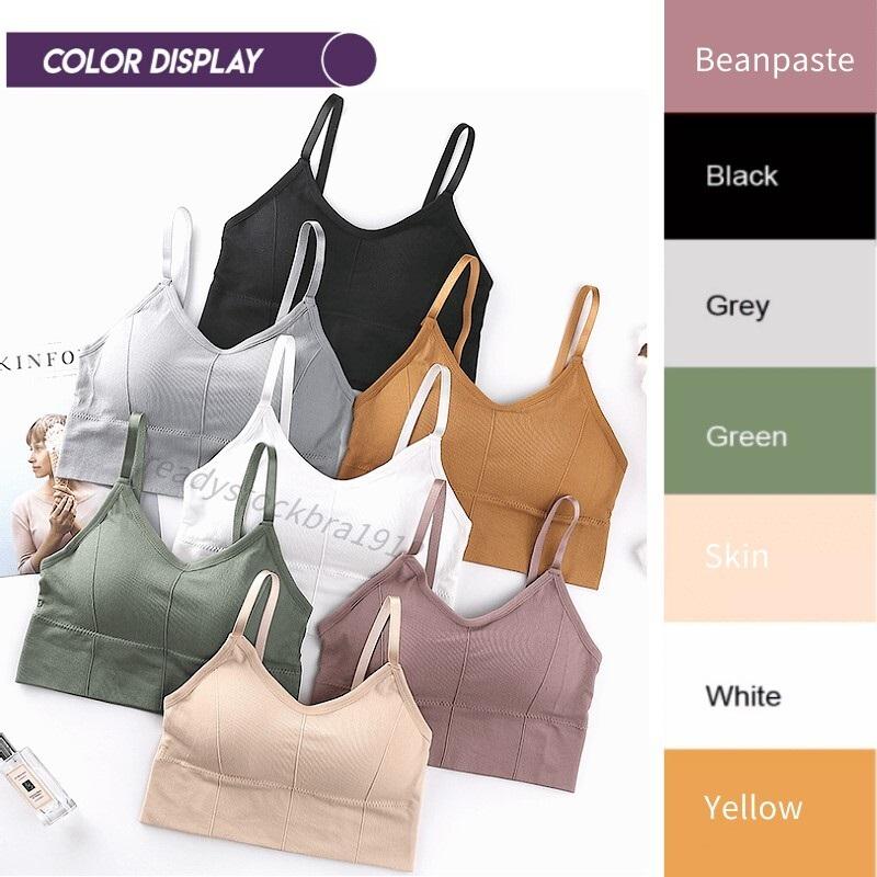 

Women's Panties 2021 Tshirtbra Seamless Sleepingbra YogabrSeamless Sport Bra Underwear Women Sport/Fitness/Yoga/Push Up, Black;pink